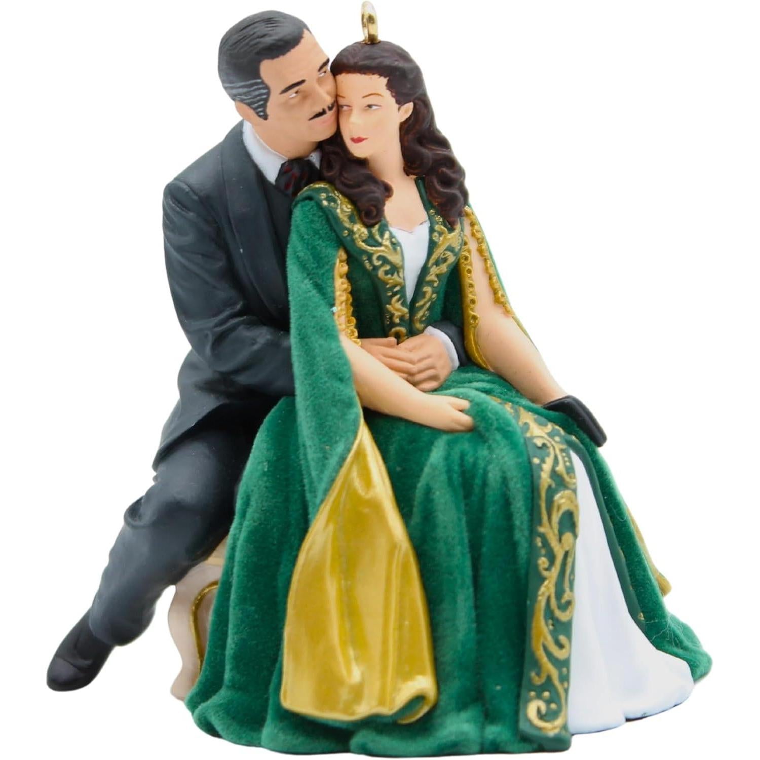 2004 Scarlett O'Hara and Rhett Butler Hallmark Ornament (Gone with the Wind) QXI4034