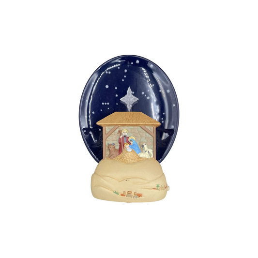 2004 Silent Night Hallmark Ornament (Nativity) QLX7591