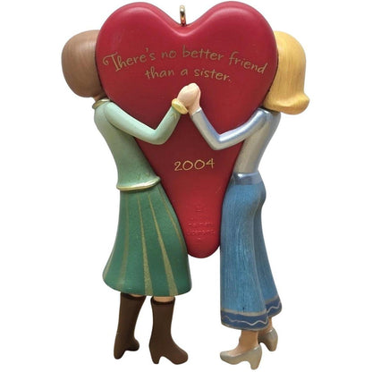 2004 Sisters Hallmark Ornament (Family) QXG5594