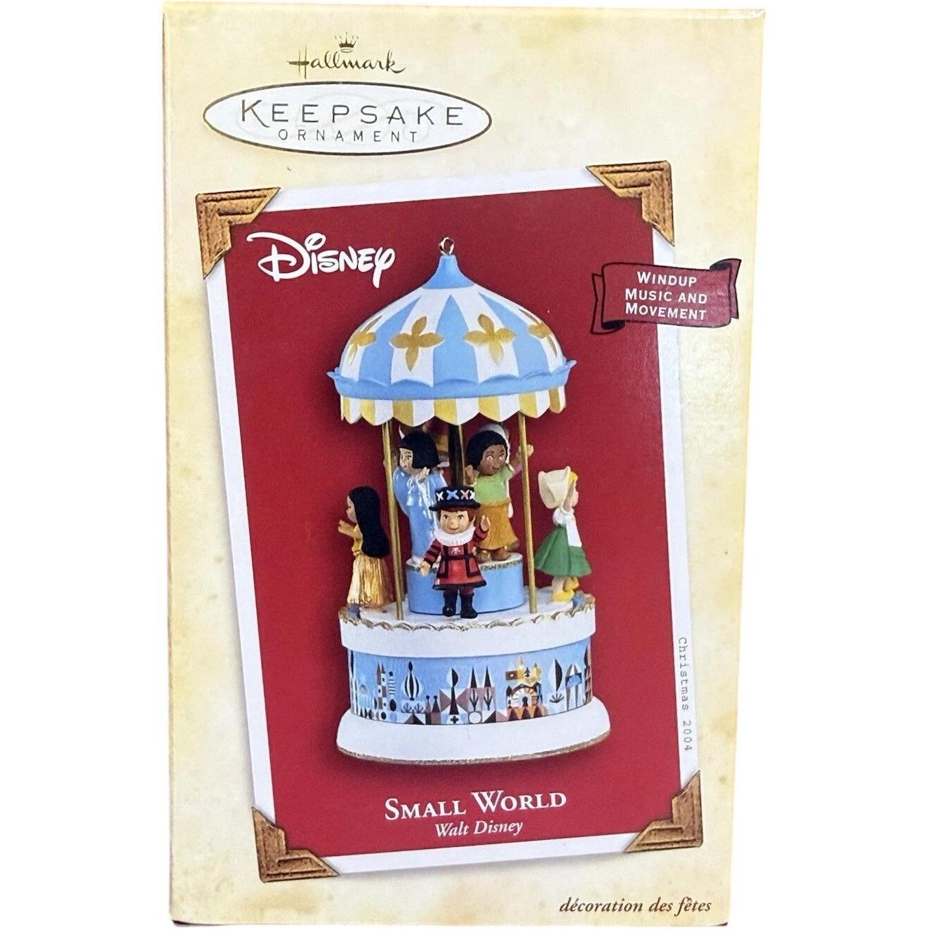 2004 Small World Hallmark Ornament (Walt Disney) QXD5021