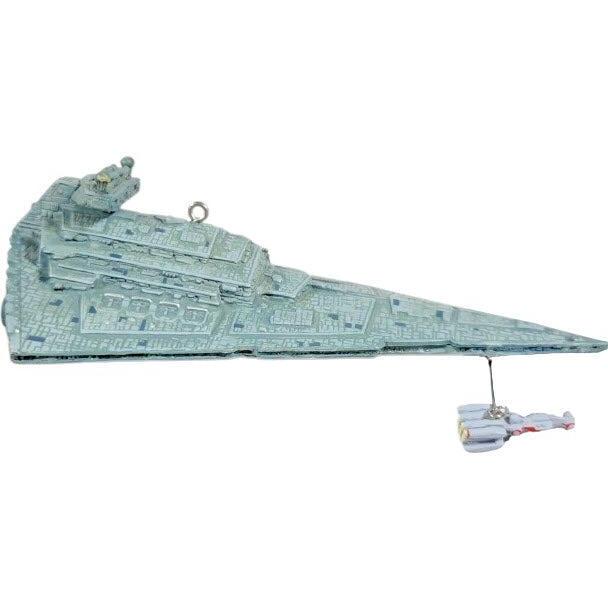 2004 Star Destroyer & Blockade Runner Hallmark Ornament (Star Wars) QXI4064