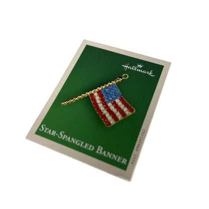 2004 Star-Spangled Banner Hallmark Ornament (Flag) QXM9053 Image5