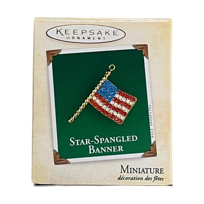 2004 Star-Spangled Banner Hallmark Ornament (Miniature) QXM5204 Image2