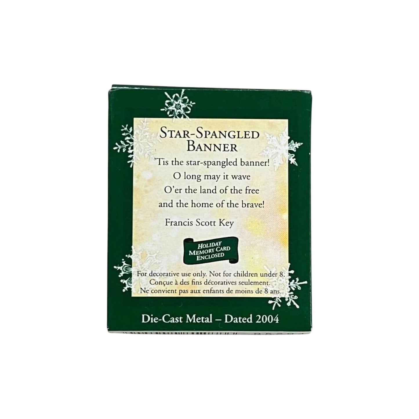 2004 Star-Spangled Banner (Miniature)