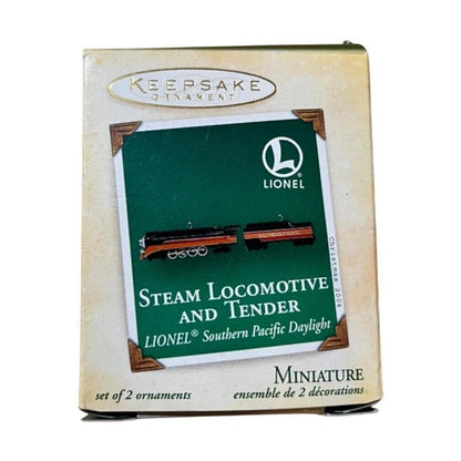 2004 Steam Locomotive and Tender Hallmark Ornament (Lionel) QXM5131 Image2