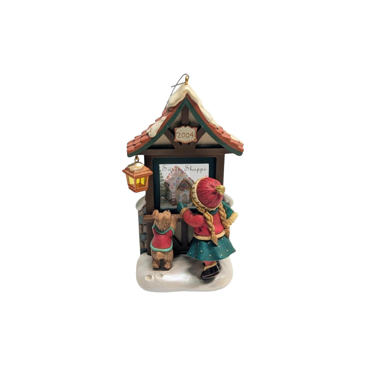 2004 Sweet Shoppe Hallmark Ornament (Christmas Window) QXC4003 Image1