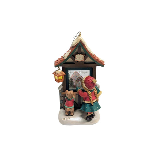 2004 Sweet Shoppe Hallmark Ornament (Christmas Window) QXC4003 Image1