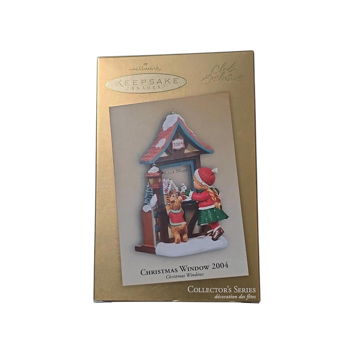 2004 Sweet Shoppe Hallmark Ornament (Christmas Window) QXC4003 Image2