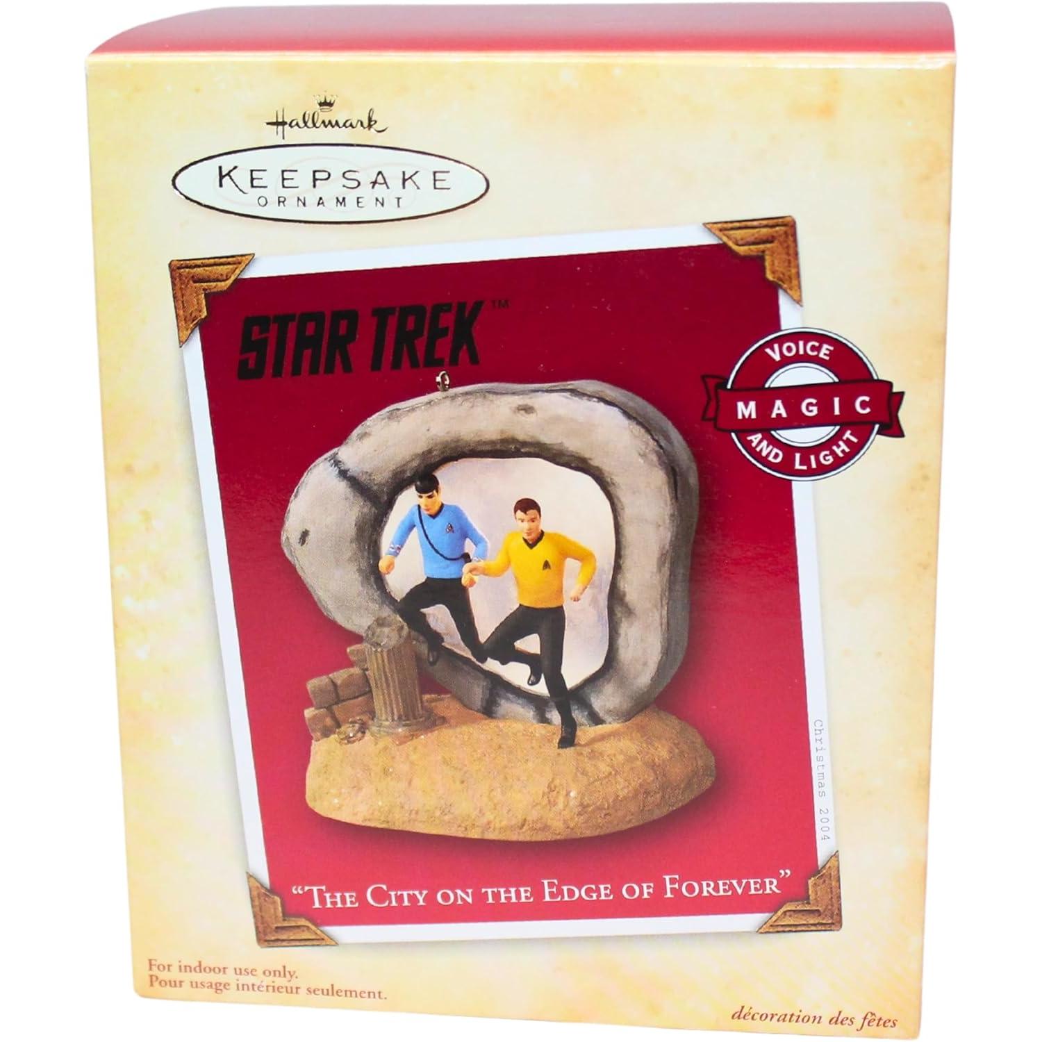 2004 The City on the Edge of Forever Hallmark Ornament (Star Trek) QXI4094