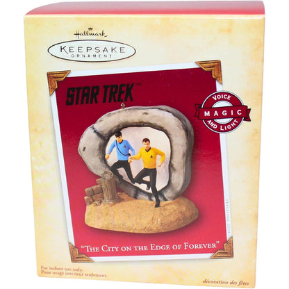 2004 The City on the Edge of Forever Hallmark Ornament (Star Trek) QXI4094