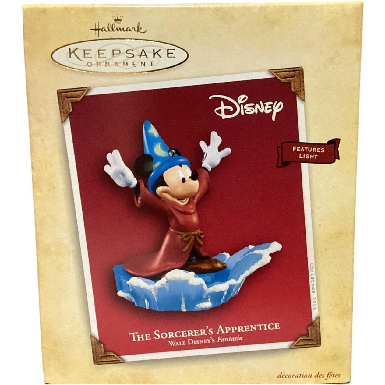 2004 The Sorcerer's Apprentice Hallmark Ornament (Walt Disney's Fantasia) QXD5011