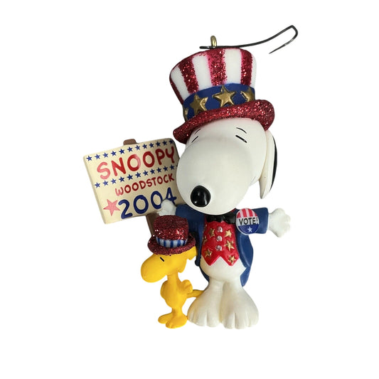 2004 The Winning Ticket Hallmark Ornament (Spotlight on Snoopy) QX8371 Image1