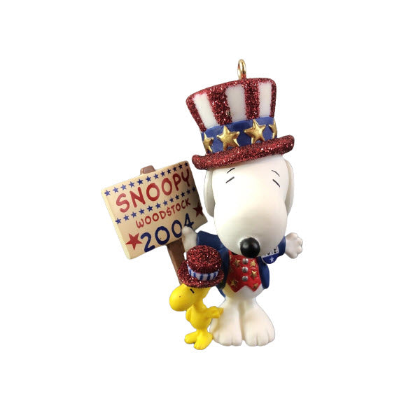 2004 The Winning Ticket Hallmark Ornament (Spotlight on Snoopy) QX8371