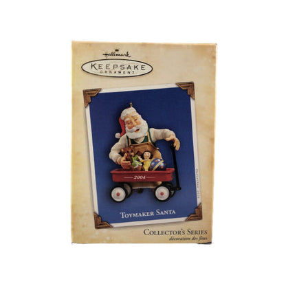 2004 Toymaker Santa Hallmark Ornament (Toymaker Santa) QX8124
