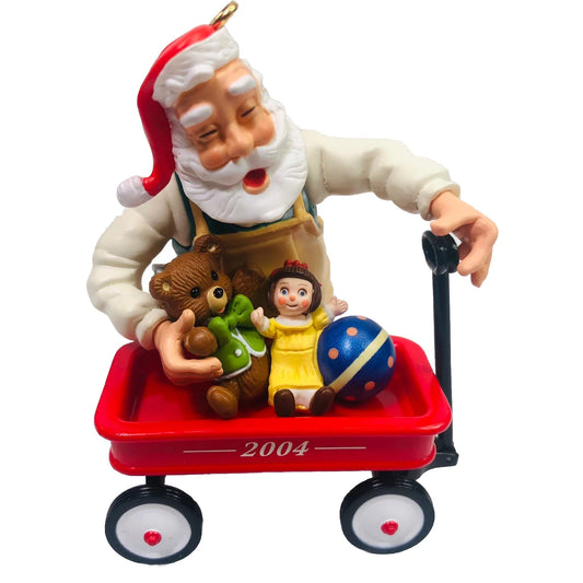 2004 Toymaker Santa Hallmark Ornament (Toymaker Santa) QX8124 Image1