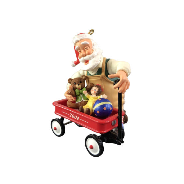 2004 Toymaker Santa Hallmark Ornament (Toymaker Santa) QX8124