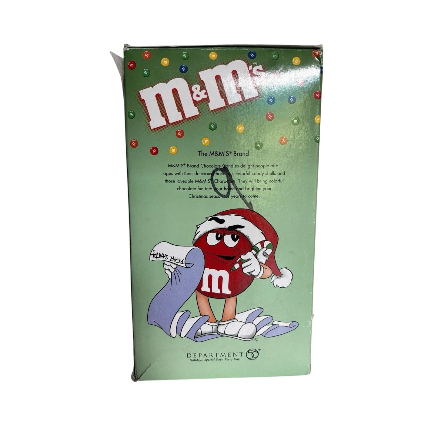 2004 Vintage M&M’s Candy Store – Lighted House & Candy Dish Department 56 #06231 6231 Image11