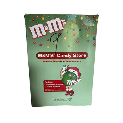 2004 Vintage M&M’s Candy Store – Lighted House & Candy Dish Department 56 #06231 6231 Image12