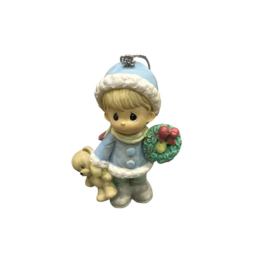 2004 Welcome Are Those With Happy Hearts - The Legend of the Wreasth Enesco Ornament (Precious Moments) 529532 Image1