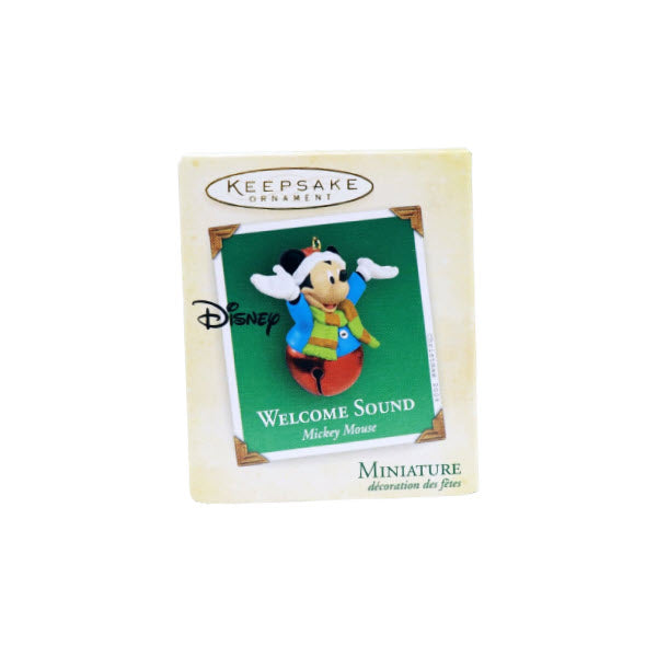 2004 Welcome Sound Hallmark Ornament (Mickey Mouse) QXM5231