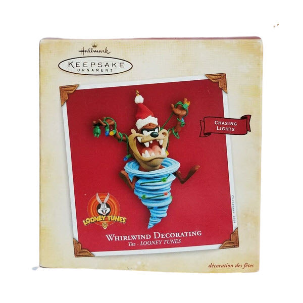 2004 Whirlwind Decorating Taz Hallmark Ornament (Looney Tunes) QXI4014