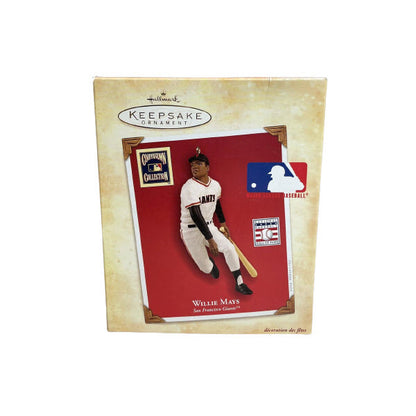 2004 Willie Mays, San Francisco Giants Hallmark Ornament (At the Ballpark) QXI5314