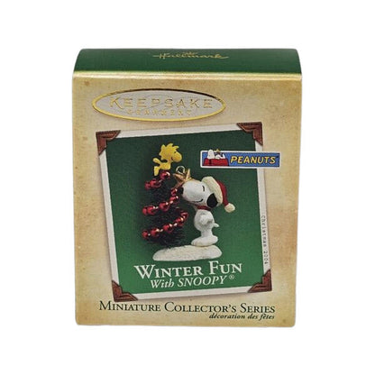 2004 Winter Fun with SNOOPY Hallmark Ornament (Winter Fun with Snoopy) QXM5184
