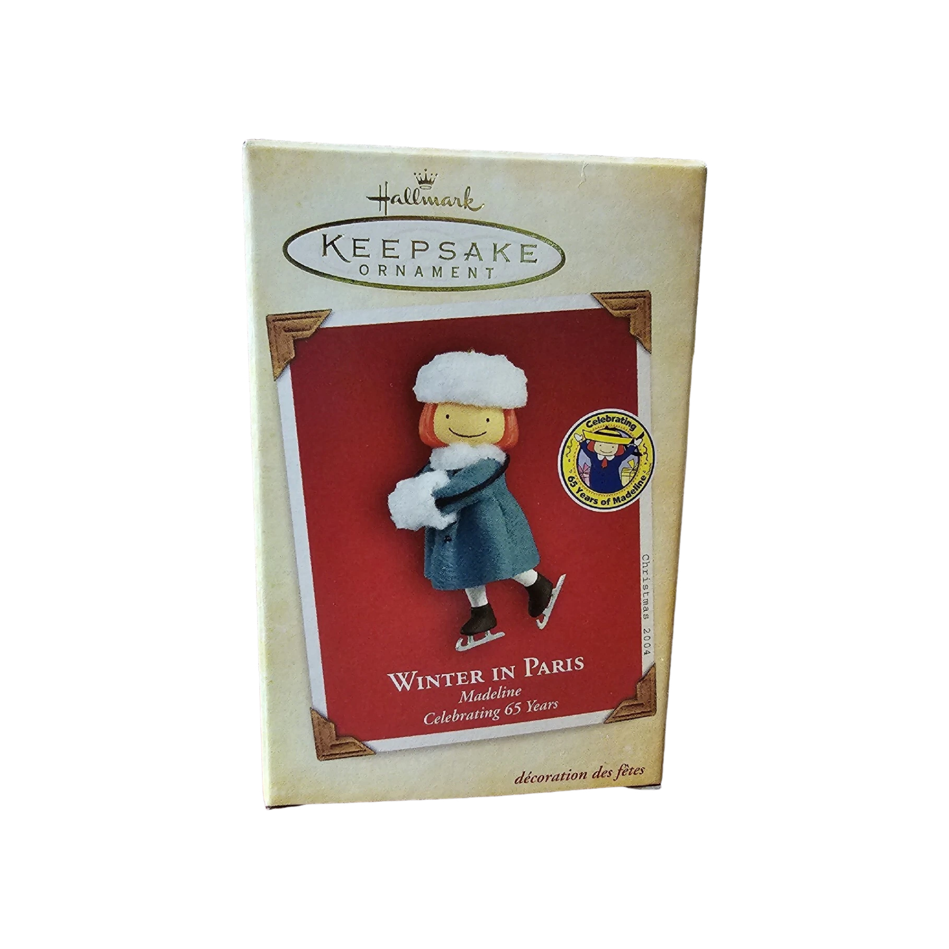 2004 Winter in Paris Hallmark Ornament (Madeline, 65-Year Celebration) QXI5321 Image2
