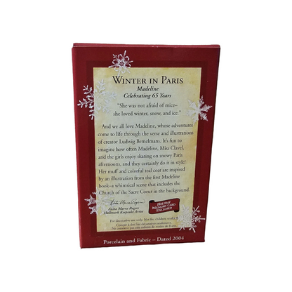 2004 Winter in Paris Hallmark Ornament (Madeline, 65-Year Celebration) QXI5321 Image7