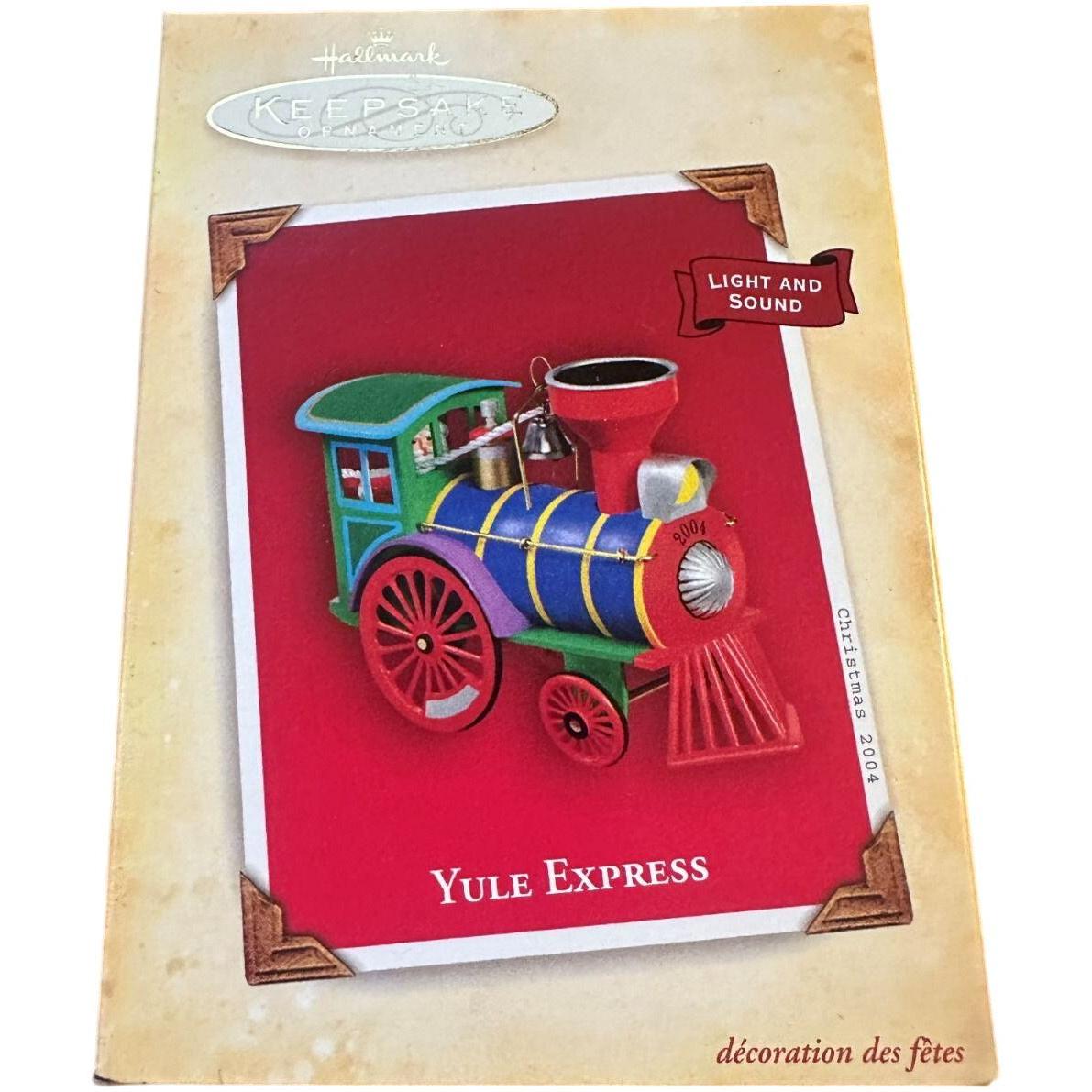 2004 Yule Express Hallmark Ornament (Magic Train) QLX7644