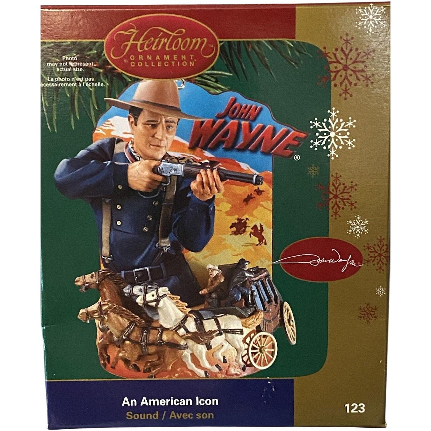 2005 An American Icon Carlton Cards Ornaments (John Wayne) CXOR-123P