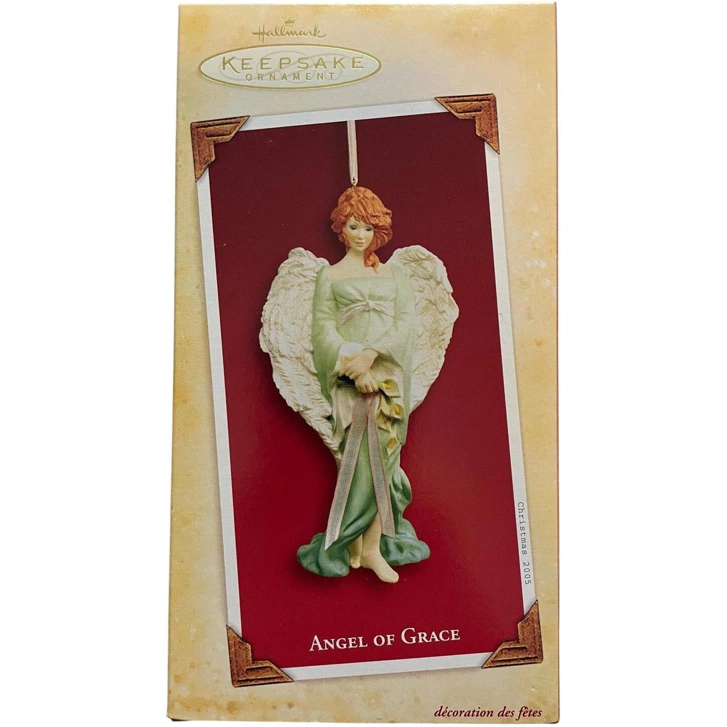 2005 Angel of Grace Hallmark Ornament (Susan G Komen) QXG4375