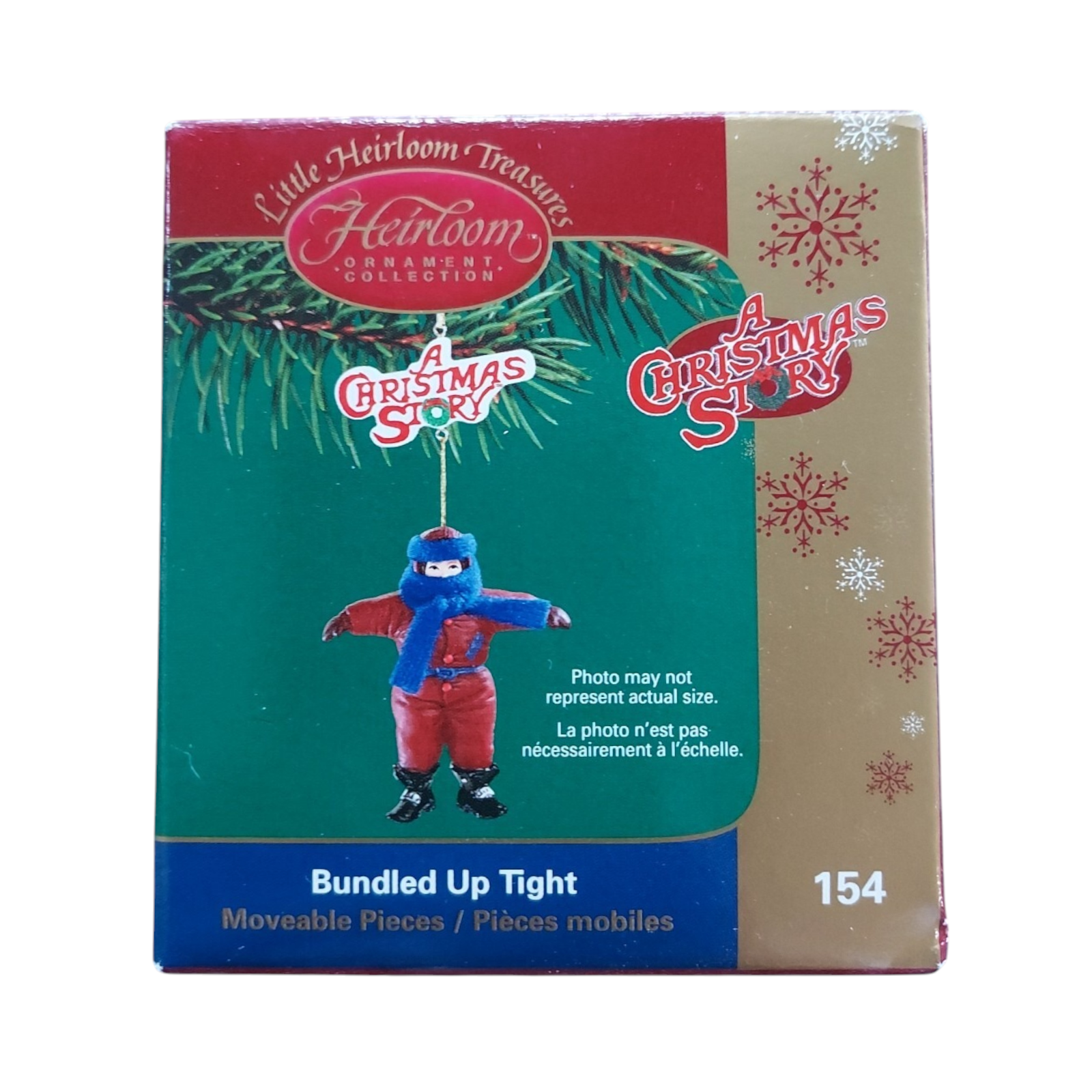2005 Bundled Up Tight Carlton Cards Ornaments (A Christmas Story) CXOR-154N