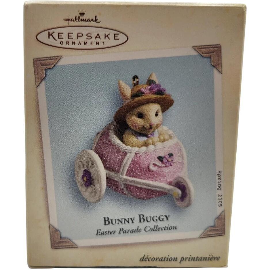 2005 Bunny Buggy Hallmark Ornament (Easter Parade Collection) QEO8232