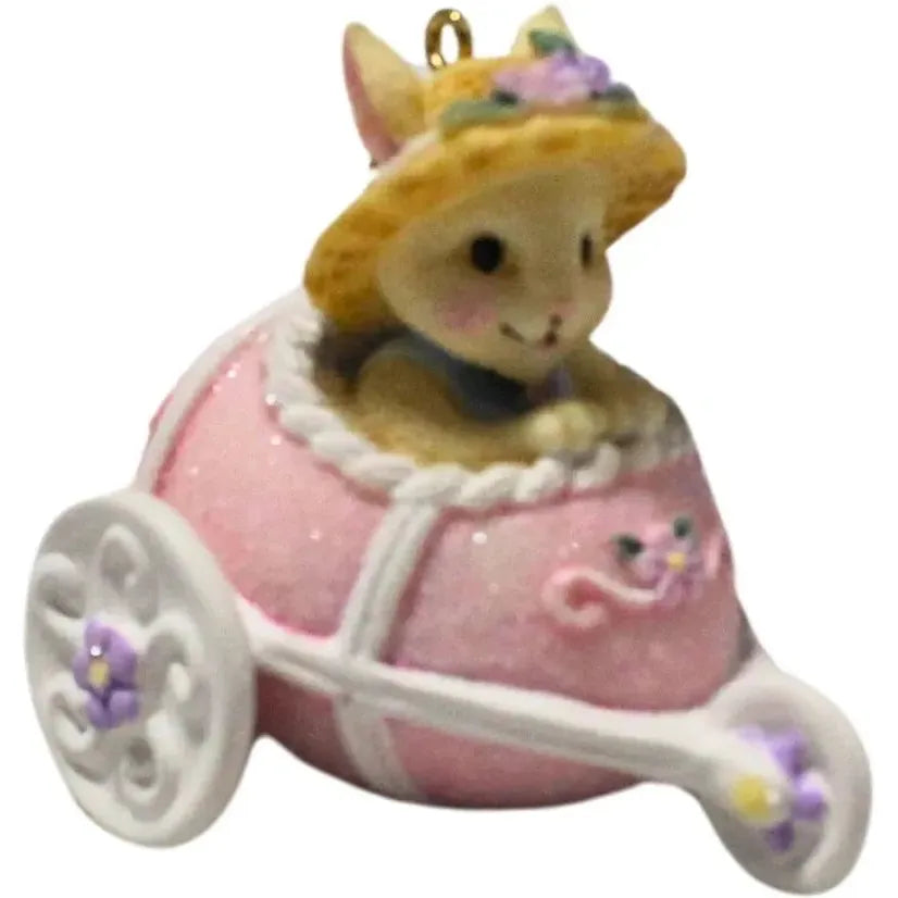 2005 Bunny Buggy Hallmark Ornament (Easter Parade Collection) QEO8232