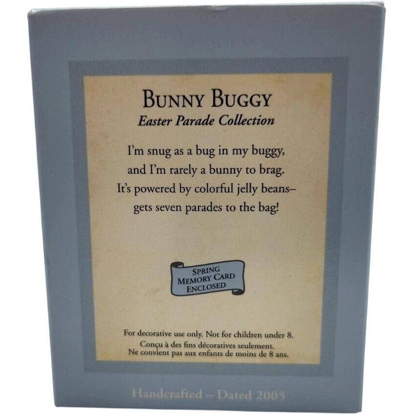 2005 Bunny Buggy Hallmark Ornament (Easter Parade Collection) QEO8232