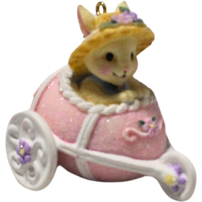 2005 Bunny Buggy Hallmark Ornament (Easter Parade Collection) QEO8232