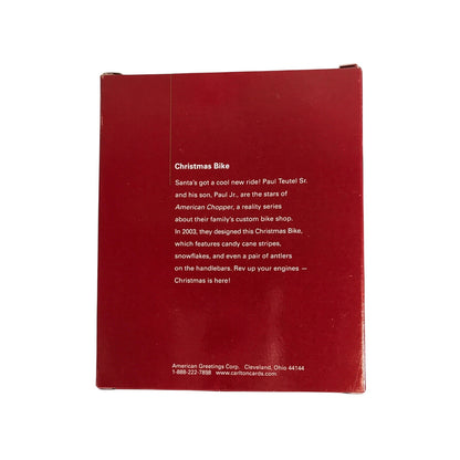 2005 Christmas Bike Carlton Cards Ornaments (Vehicle) by Carlton Cards CXOR-151N