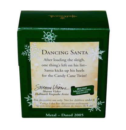 2005 Dancing Santa Hallmark Ornament (Santa Claus) QXM8132
