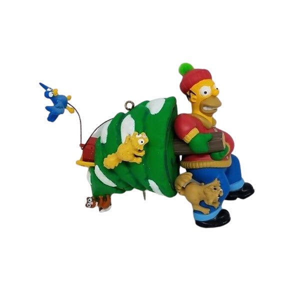 2005 D'oh! Tannenbaum Carlton Cards Ornaments (The Simpsons) CXOR-111N