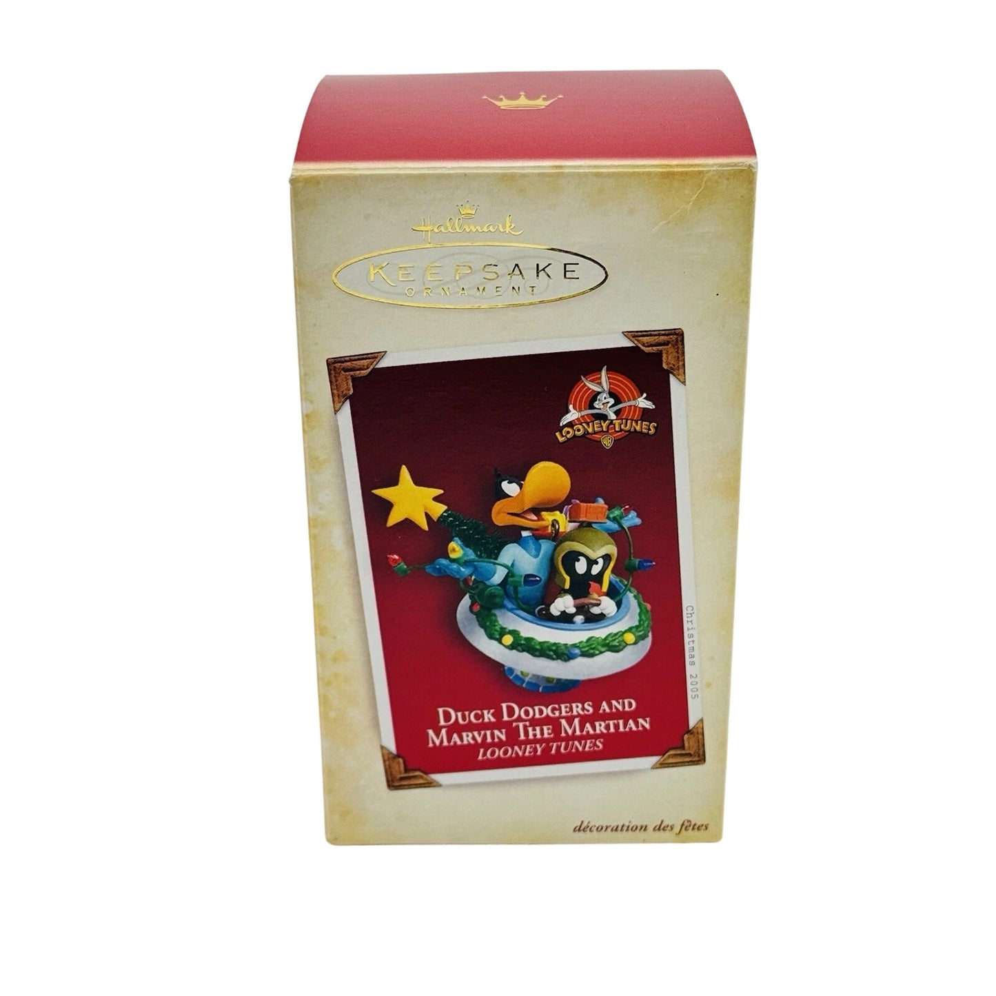 2005 Duck Dodgers and Marvin The Martian Hallmark Ornament (Looney Tunes) QXI8765