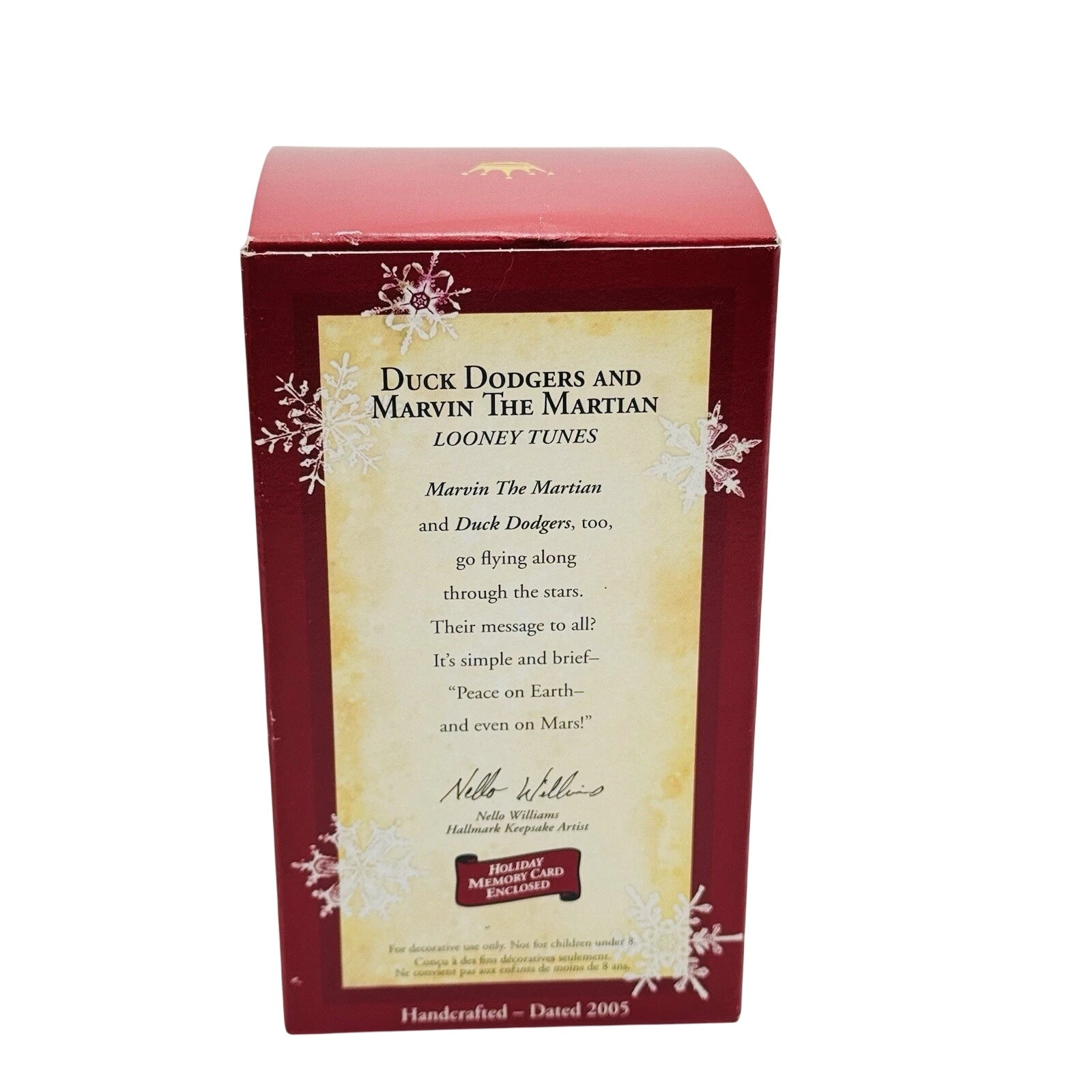 2005 Duck Dodgers and Marvin The Martian Hallmark Ornament (Looney Tunes) QXI8765
