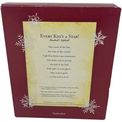 2005 Every Kid's A Star! Hallmark Ornament (Photo Holder) QXG4762