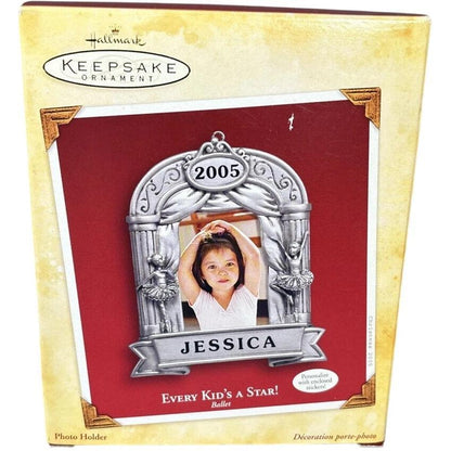 2005 Every Kid's a Star! Hallmark Ornament (Ballet) — Photo Holder QXG4782