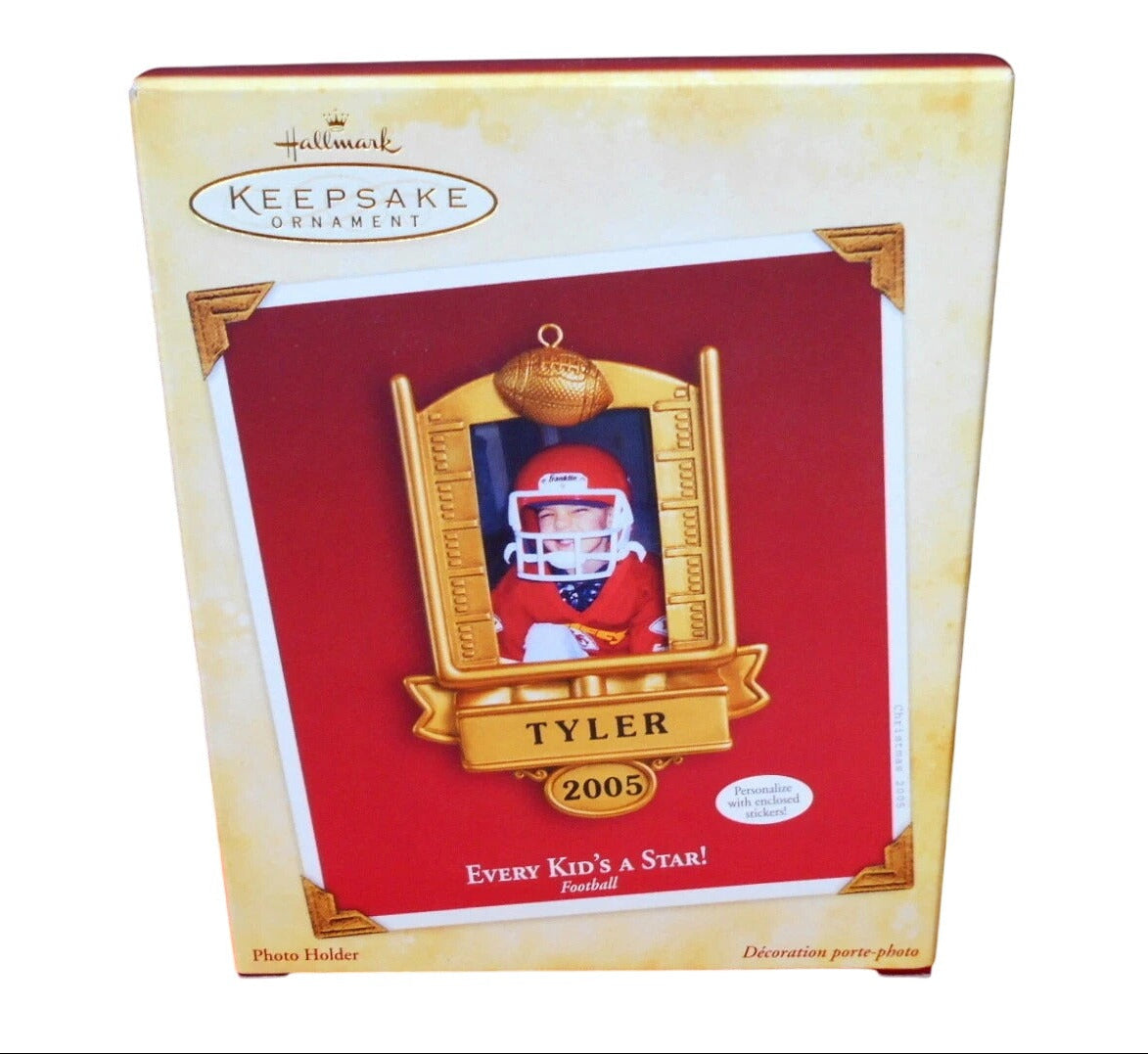 2005 Every Kid's a Star! Hallmark Ornament (Football) QXG4772