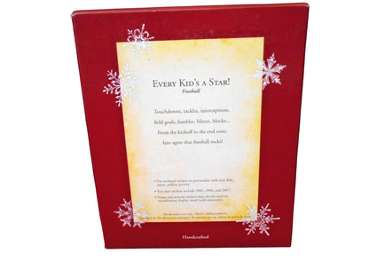 2005 Every Kid's a Star! Hallmark Ornament (Football) QXG4772