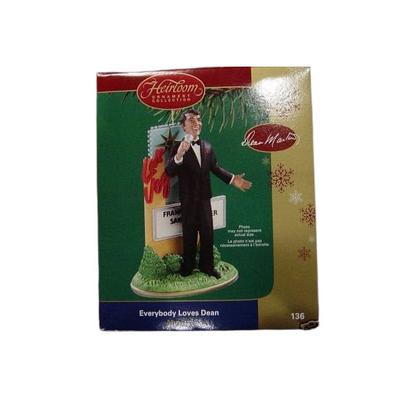 2005 Everybody Loves Dean - Dean Martin Carlton Cards Ornaments (Movie TV Shows) CXOR-136N