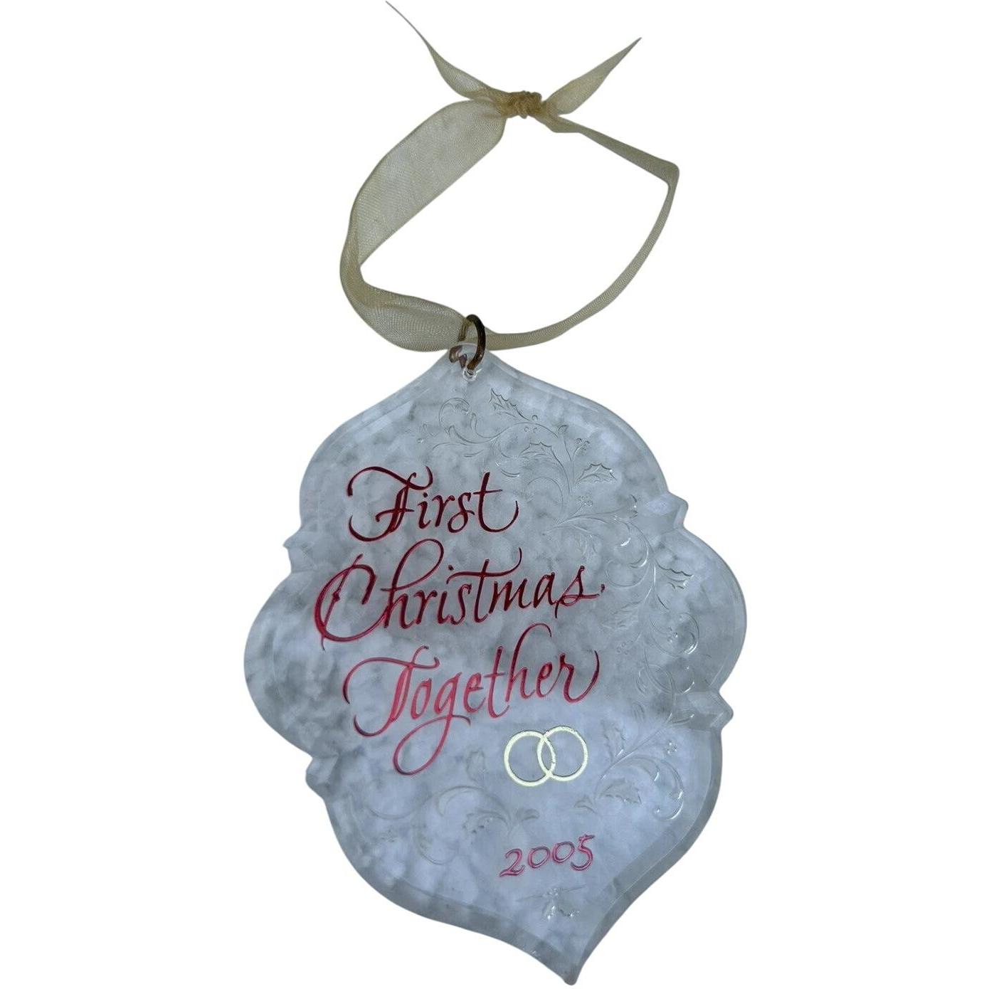 2005 First Christmas Together Hallmark Ornament (Our First Christmas) QXG4392