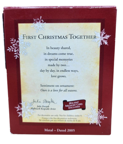 2005 First Christmas Together Hallmark Ornament (Photo Holder) QXG4402