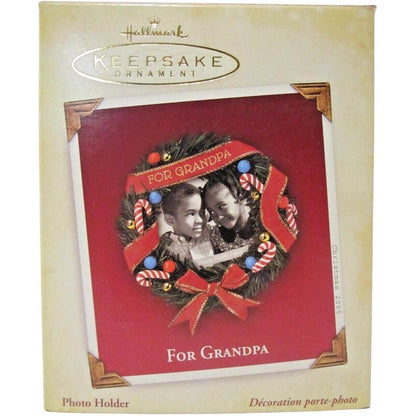 2005 For Grandpa Hallmark Ornament (Photo Holder) QXG4702